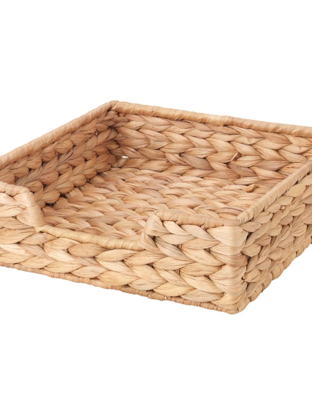 Woven Hyacinth Napkin Storage Tray